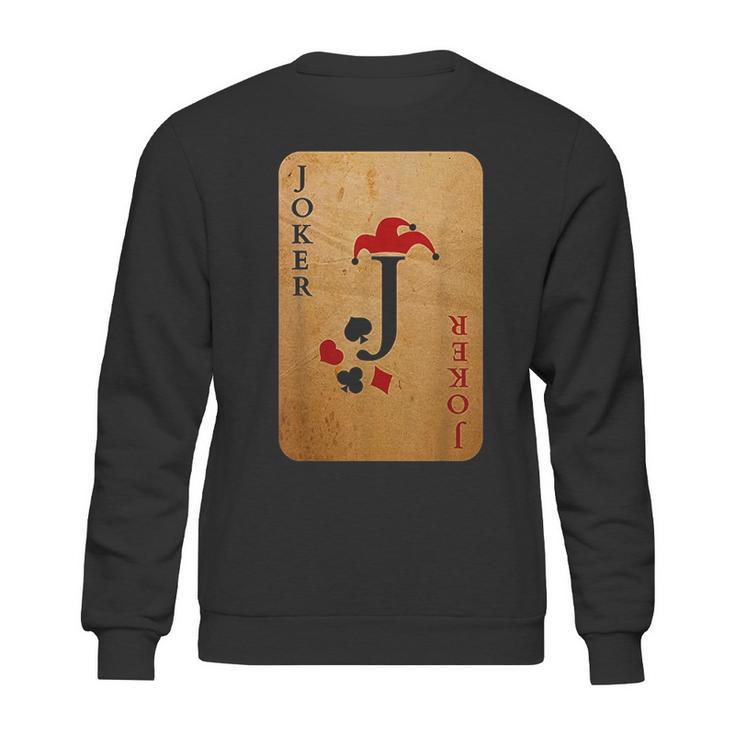 Joker Card Sweatshirt