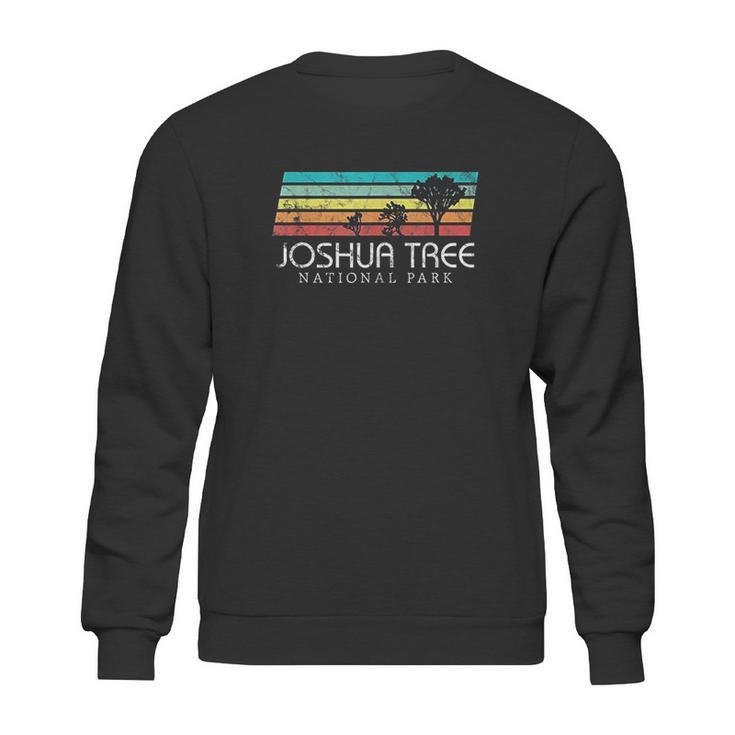 Joshua Tree California Vintage Retro Camping National Park Sweatshirt