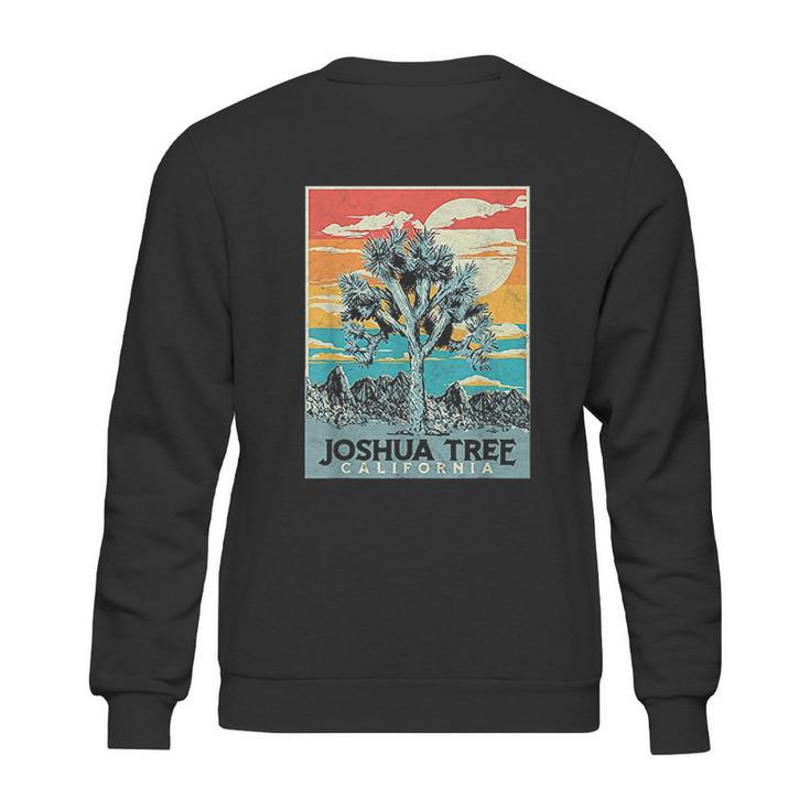 Joshua Tree National Park Vintage Artistic Graphic Design Sweatshirt