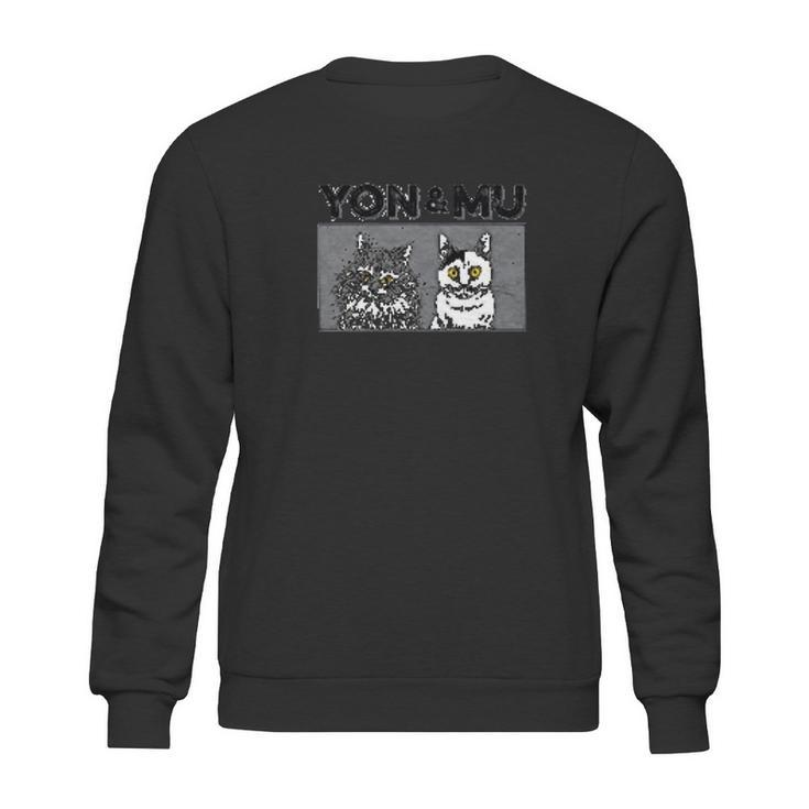 Junji Itos Cat Diary Yon And Mu Yon Mu Sweatshirt