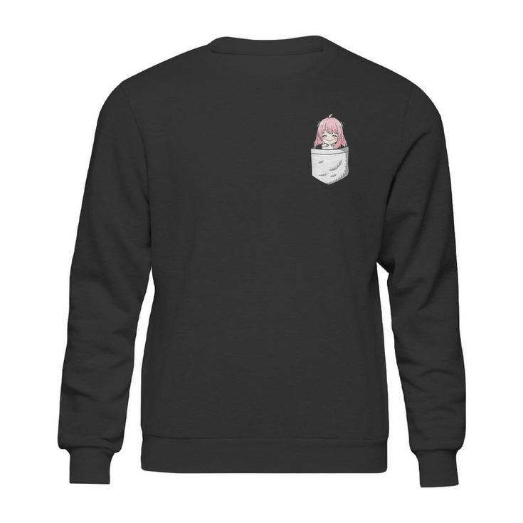 Kawaii Cute Anya In The Pocket Spy X Art Family Sweatshirt