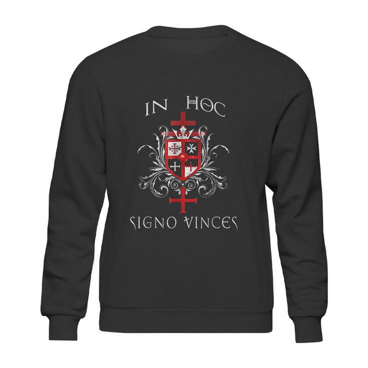 Knights Templar In Hoc Signo Vinces Sweatshirt