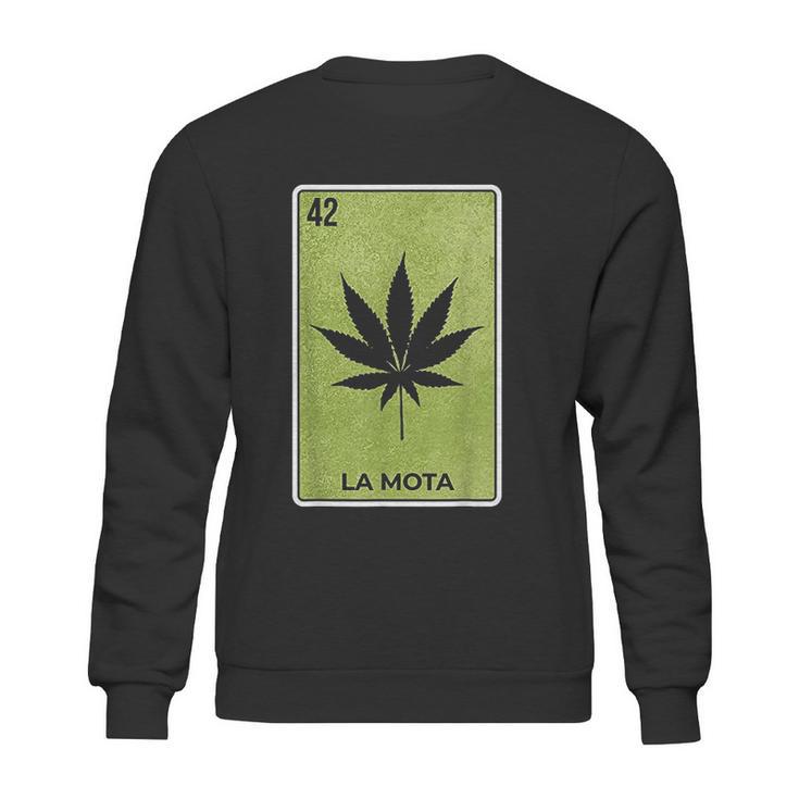 La Mota Mexican Card Funny Mexico Sweatshirt