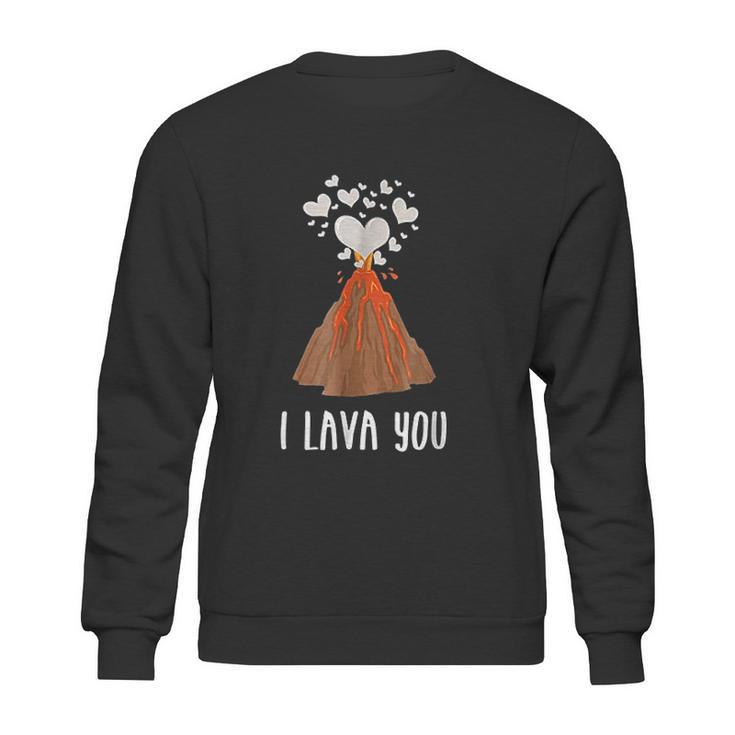 I Lava You Cute Art Gif For Human Sweatshirt