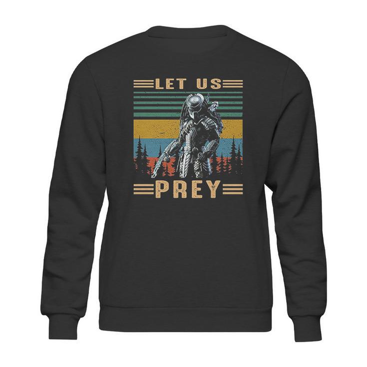 Let Us Prey Vintage Predator Lovers Movie Sweatshirt