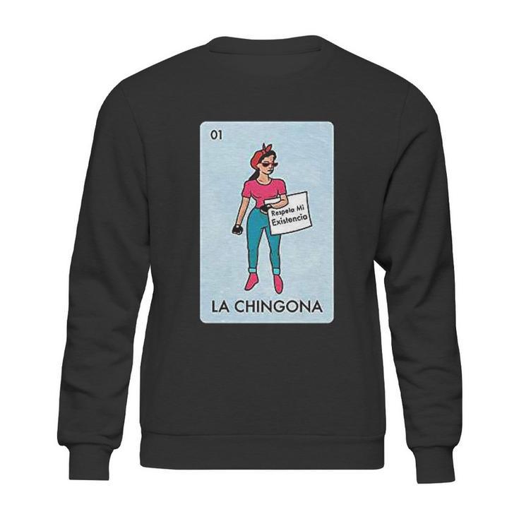 Loteria Mexican Parody Gamer Funny Graphic Sweatshirt