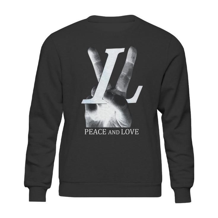 Louis Vuitton Peace And Love T Shirt Sweatshirt