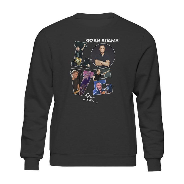 Love Bryan Adams Signature Sweatshirt