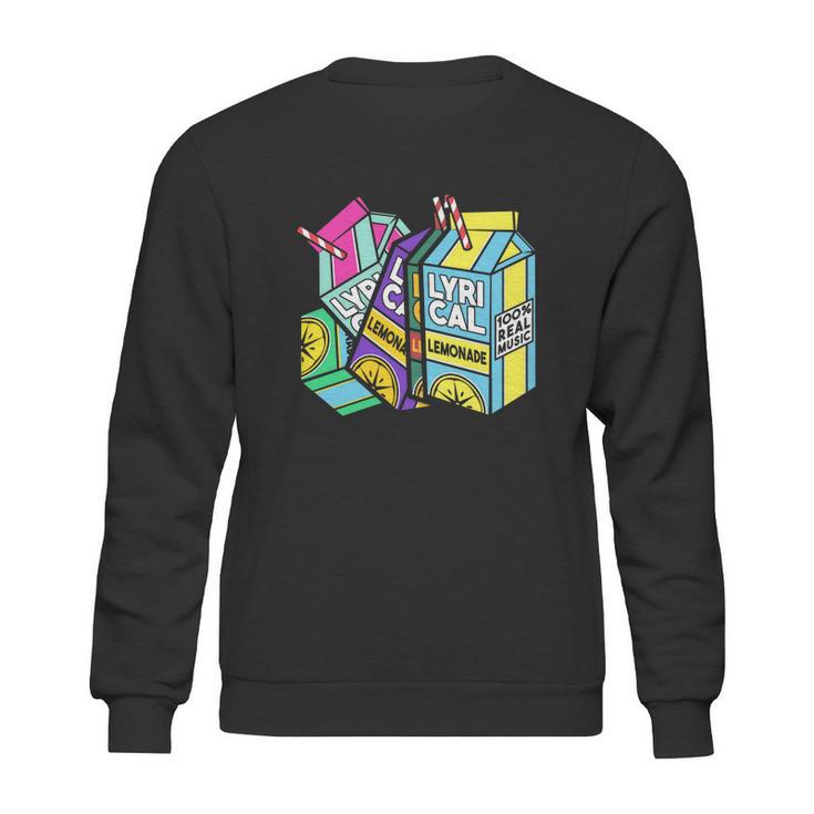 Lyrical Lemonade 100 Percent Real Music Sweatshirt