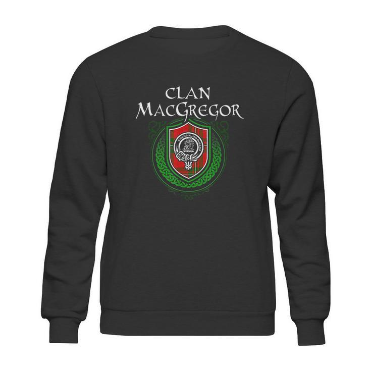 Macgregor Surname Scottish Clan Tartan Crest Badge Sweatshirt