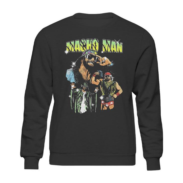 Macho Man Art Sweatshirt