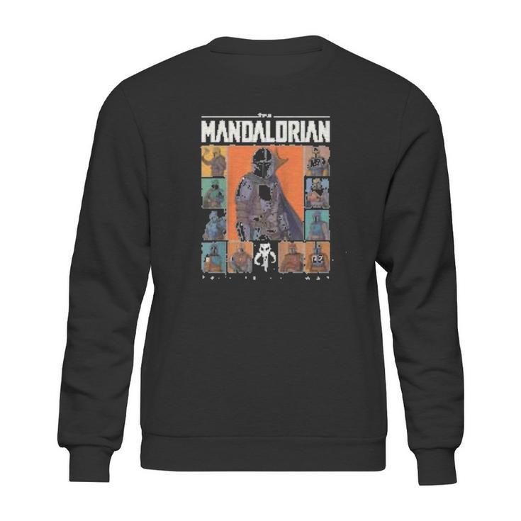 The Mandalorian Character Grid Sweatshirt