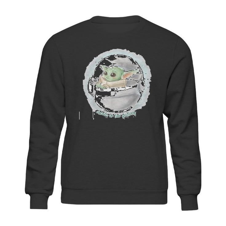 The Mandalorian The Child Cutest In The Galaxy Sweatshirt