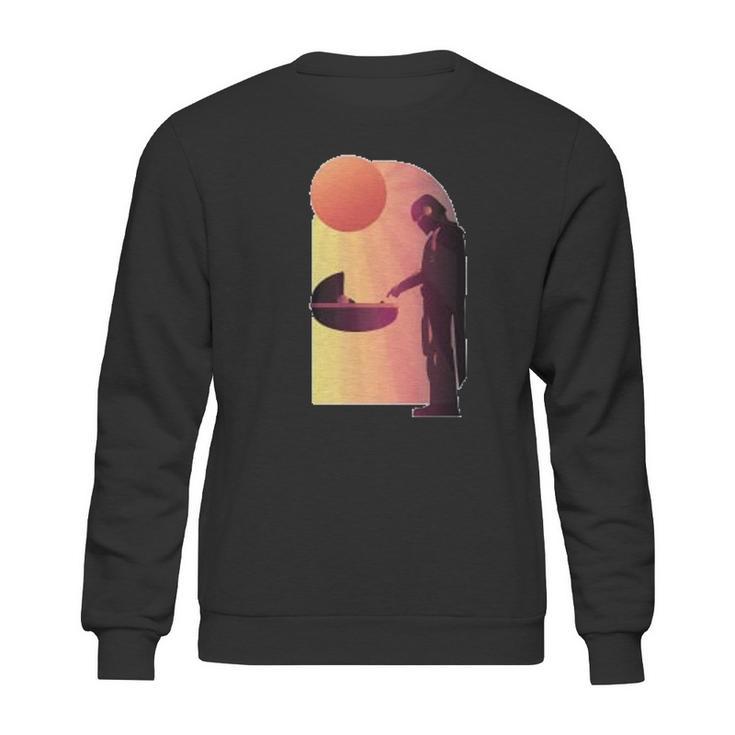 The Mandalorian The Child Discovery Silhouette Sweatshirt