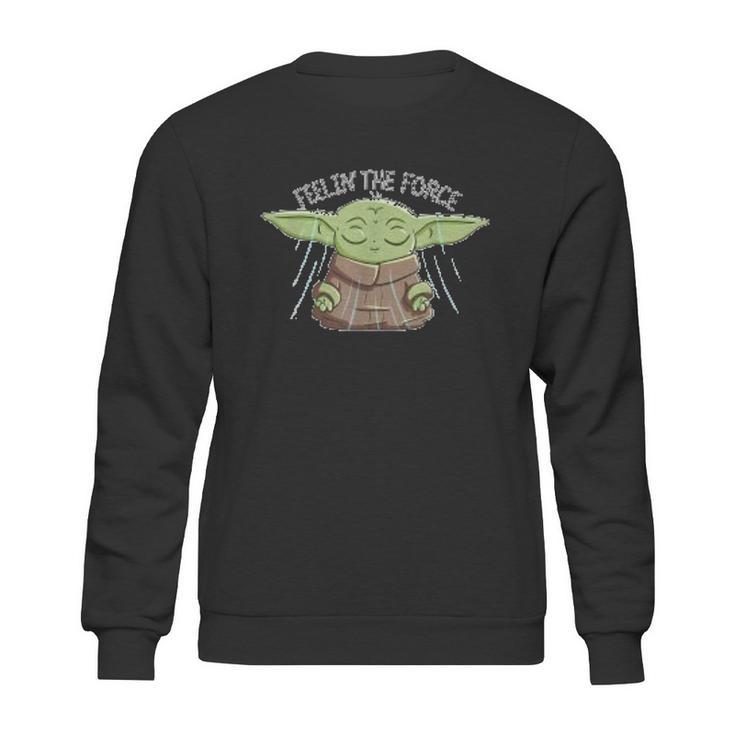 The Mandalorian The Child Feelin The Force Sweatshirt