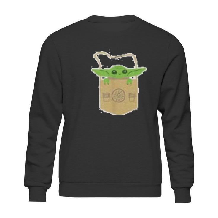 The Mandalorian The Child Satchel Sweatshirt