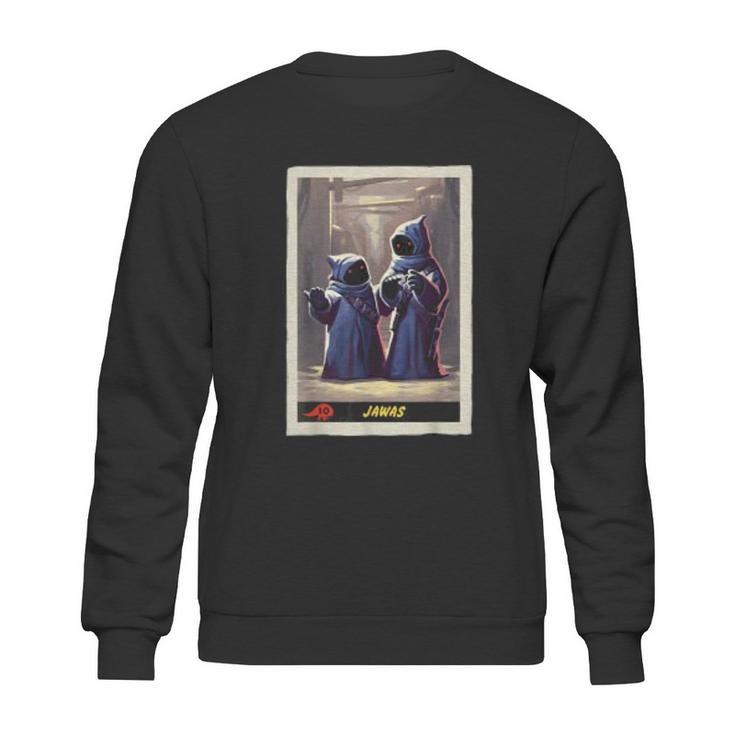 The Mandalorian Jawas Trading Card Sweatshirt