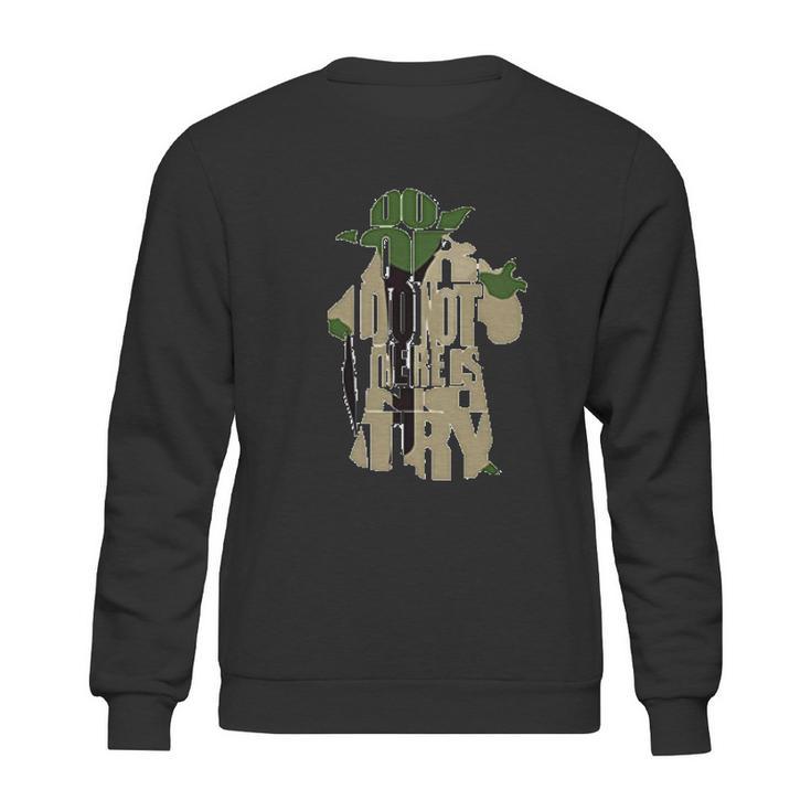 The Mandalorian There Is No Try Sweatshirt