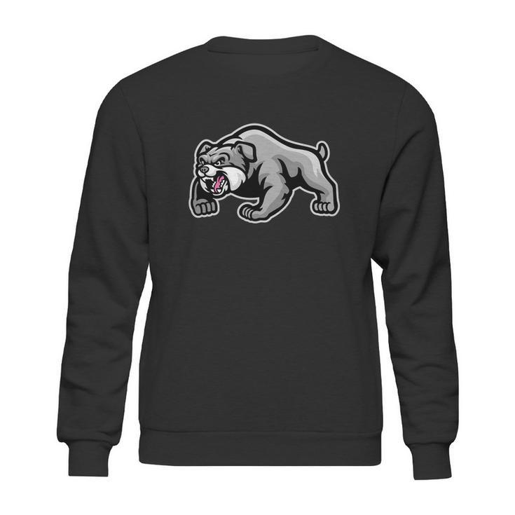 Mascot Of Muscle Bulldog Sweatshirt