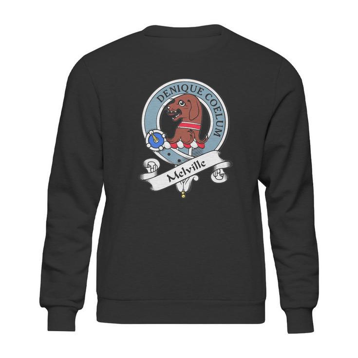 Melville Clan Badge Scottish Clan Badges Sweatshirt