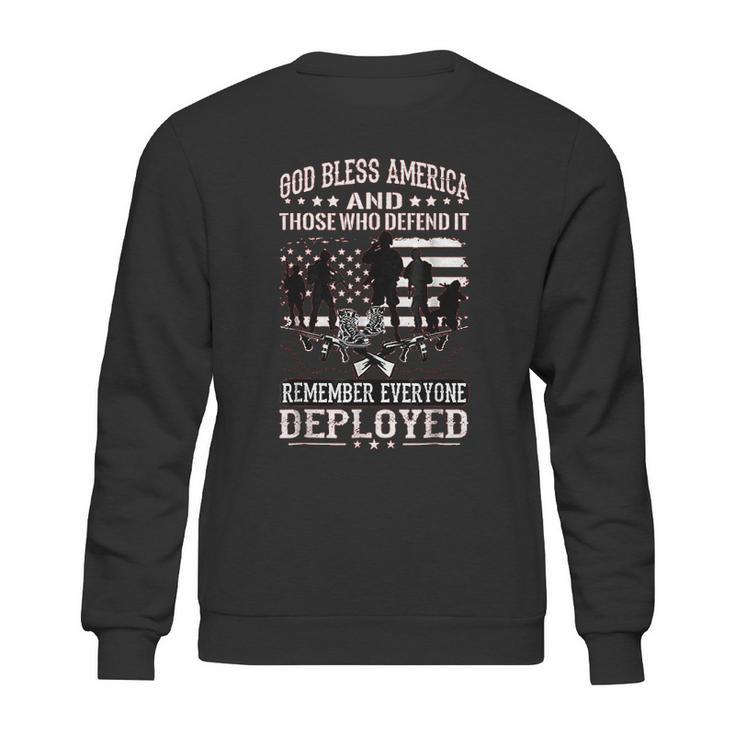 Military Wear Red On Fridays Until They All Come Home Sweatshirt