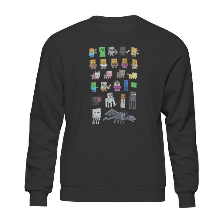 Minecraft Mobs Sweatshirt