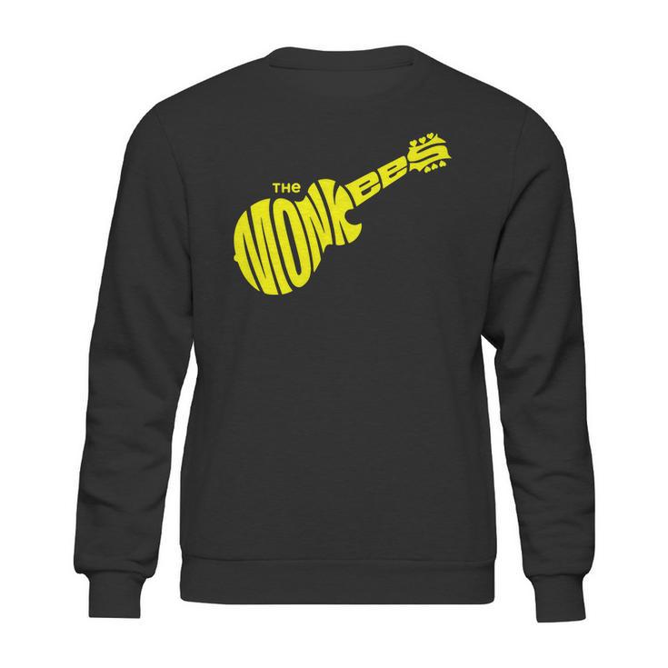 The Monkees Band Logo Yellow Sweatshirt