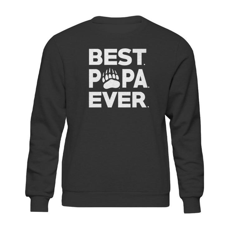 Montana Grizzlies Best Papa Ever Apparel Sweatshirt