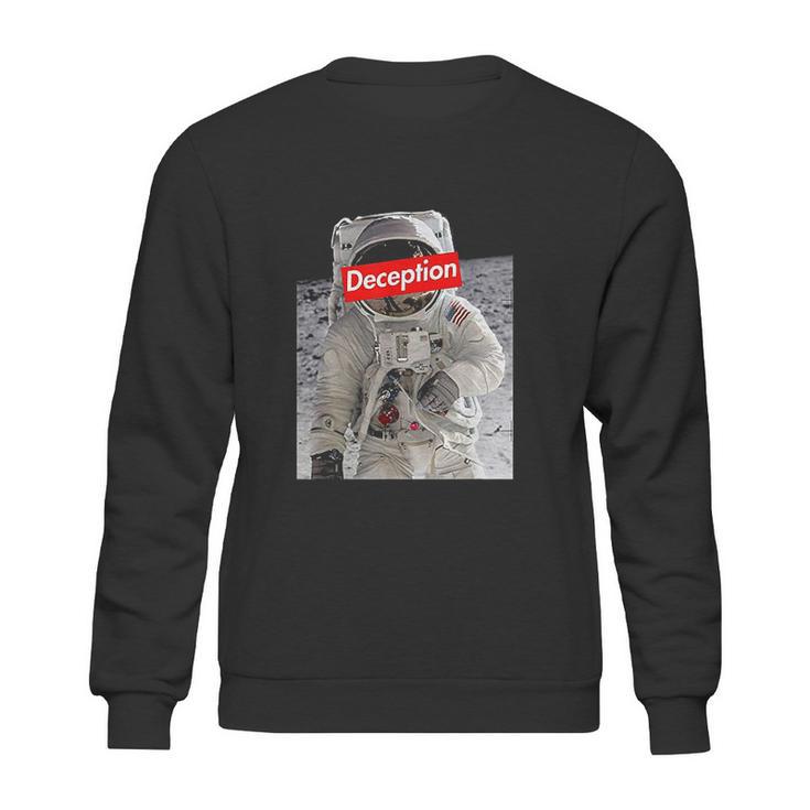 Moon Landing Conspiracy Theory Sweatshirt