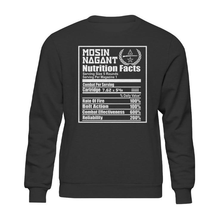 Mosin Nagant Nutrition Facts Sweatshirt