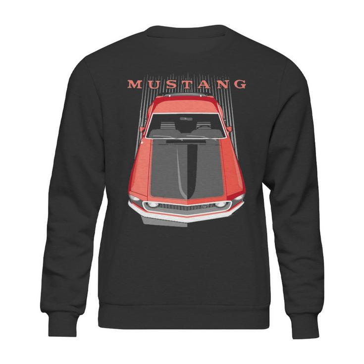 Mustang Boss 69   Red Sweatshirt