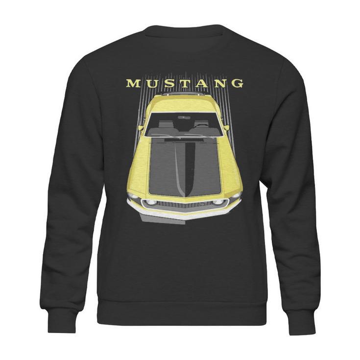 Mustang Boss 69 Yellow Sweatshirt