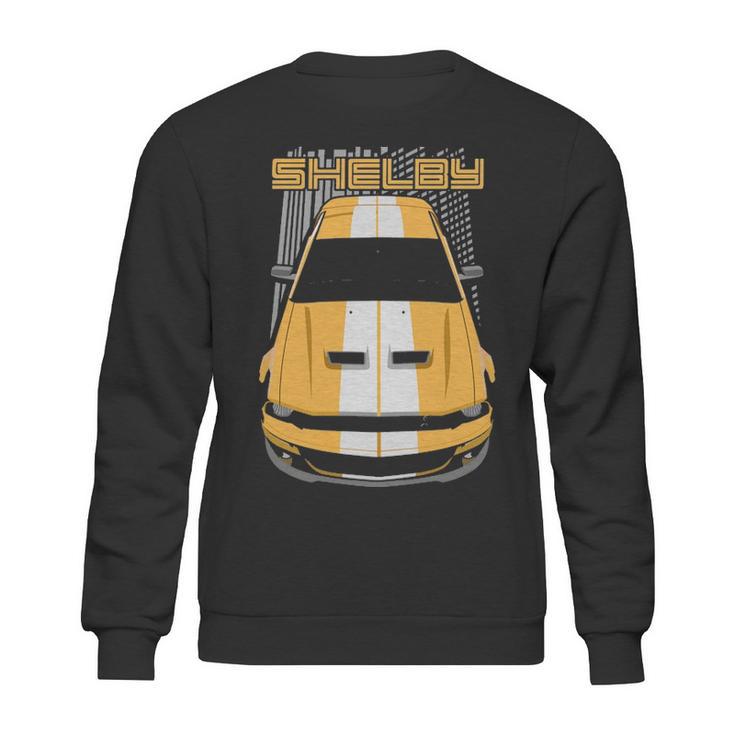 Mustang Shelby Gt500 2007 2009  Yellow Sweatshirt