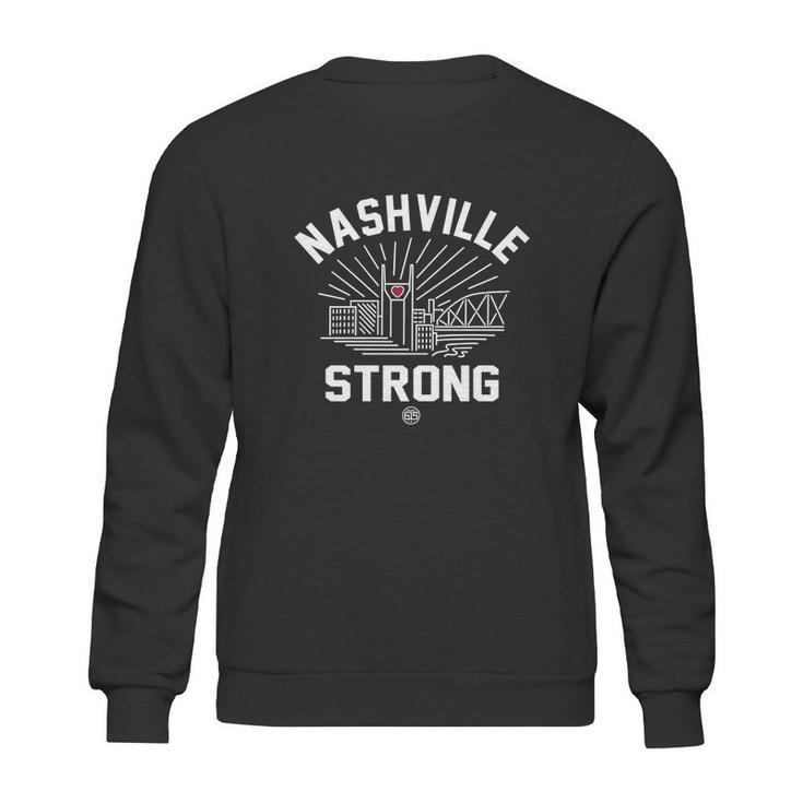 Nashville Strong Heart For Nashville Sweatshirt