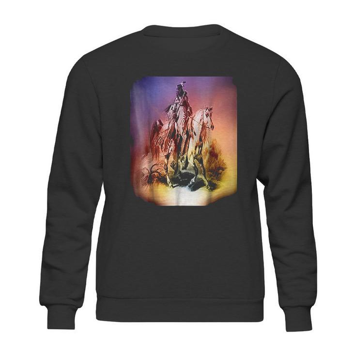 Nativeink Indian Blackfoot Hunter Clothes Apparel Blackfeet Sweatshirt