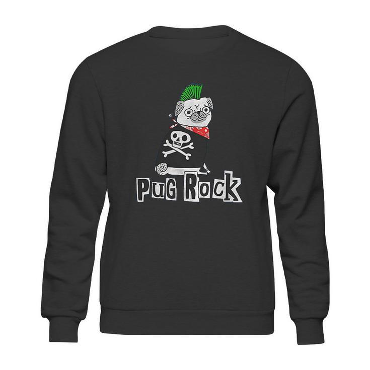 New Standard Gemma Correll Pug Rock Youth Sweatshirt