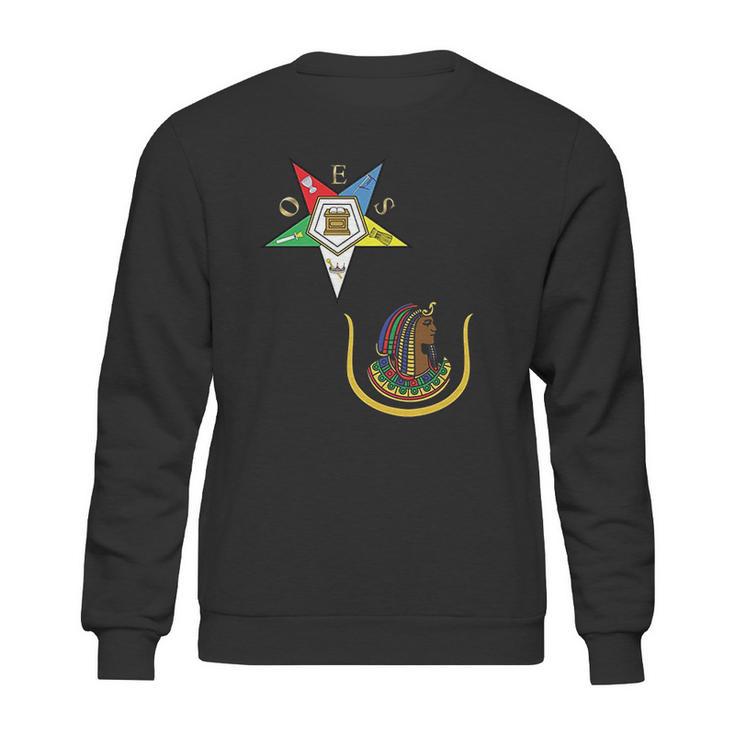 Oes Daughters Of Isis Split Long Pha Eastern Star Doi Sweatshirt