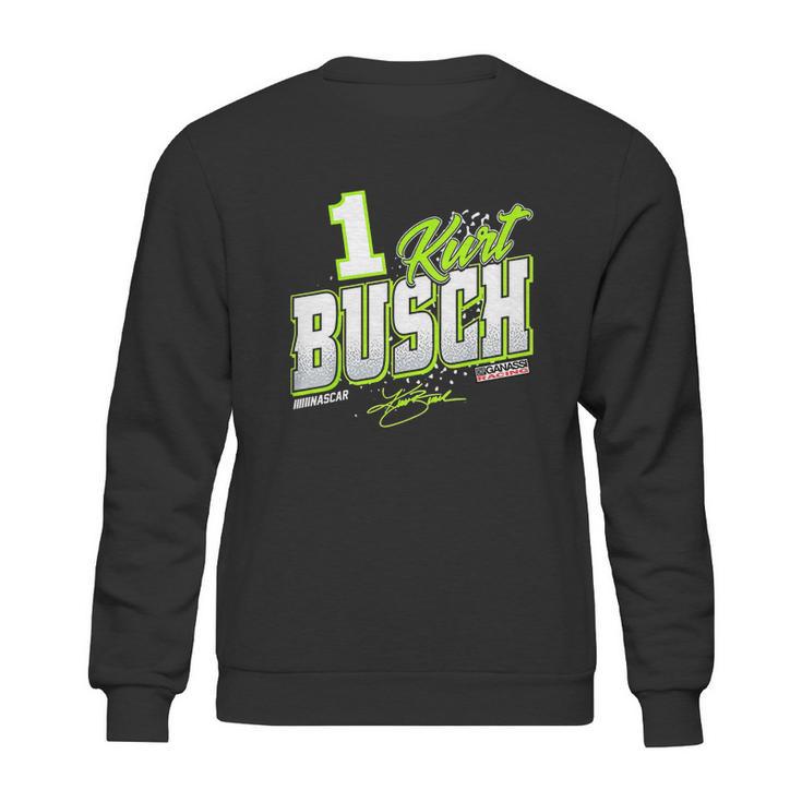 Officially Licensed Kurt Busch Mens Driver Splash Sweatshirt