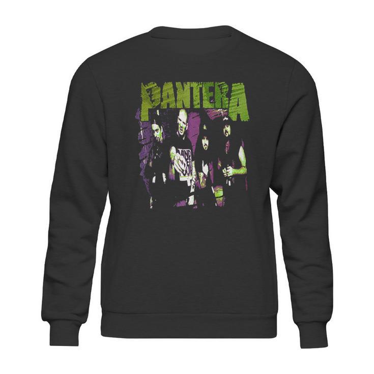 Pantera Official Vintage Group Sketch Sweatshirt