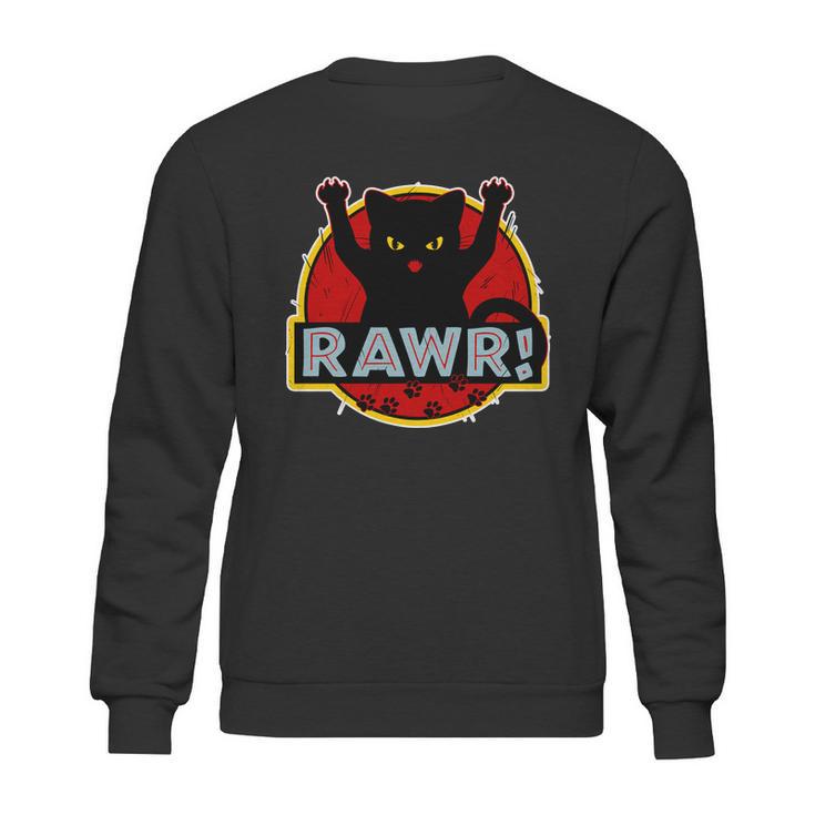 Parody Cat Rawr Logo Sweatshirt