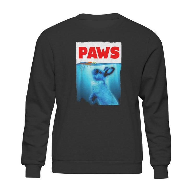 Paws Jaws Rabbit And Carrot Sweatshirt