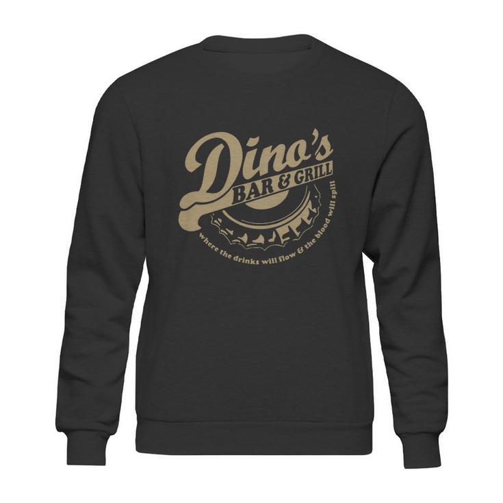 Phil Lynott Inspired  Dinos Bar And Grill Sweatshirt