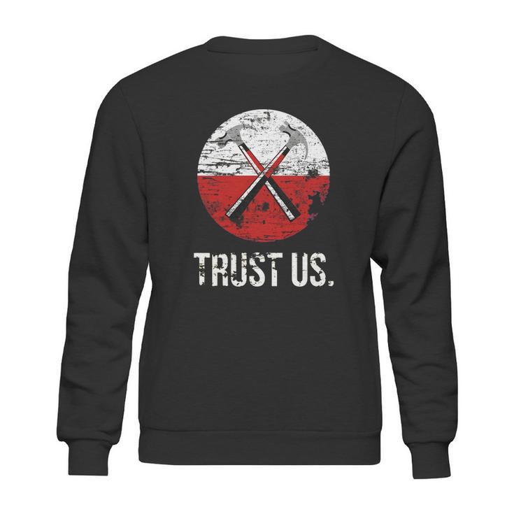 Pink Floyd Trust Us Worn Sweatshirt