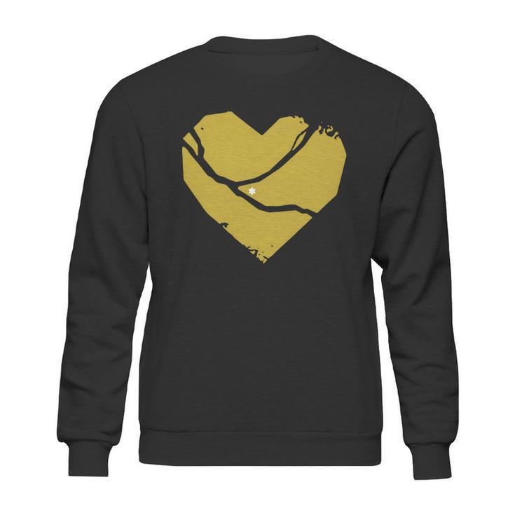 Pittsburgh Steel City Broken Heart Sweatshirt