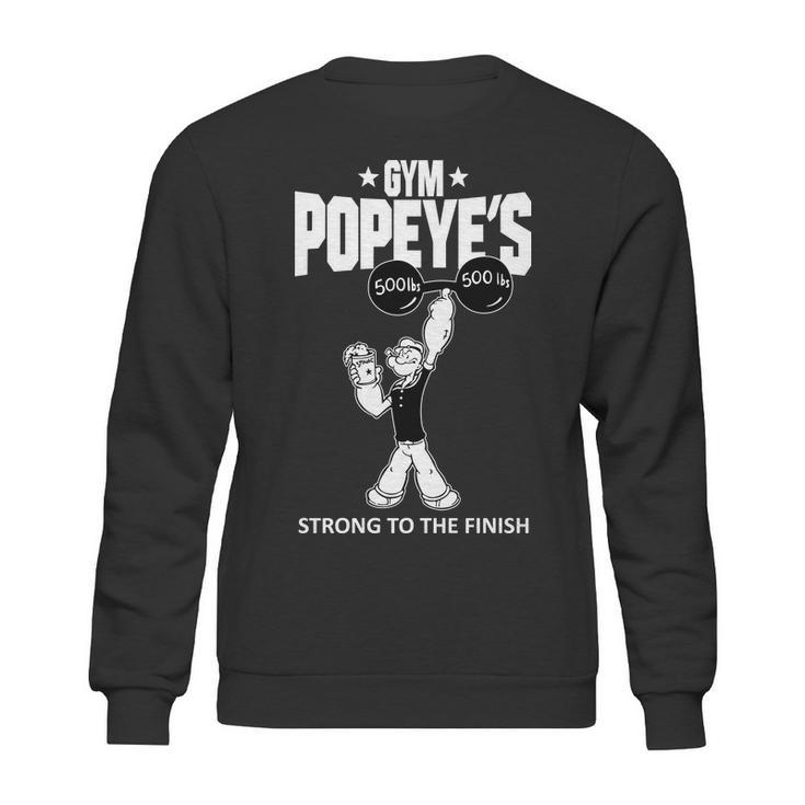 Popeye Gym Funny Sweatshirt