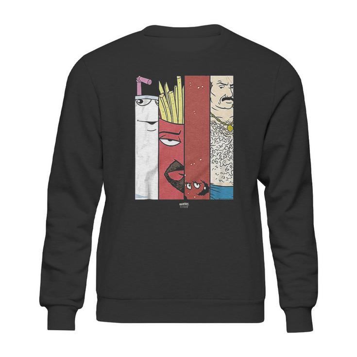 Popfunk Aqua Hunger Force Group Tiles Sweatshirt