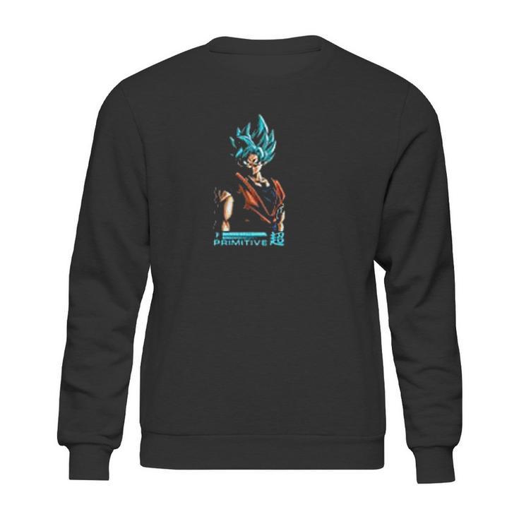 Primitive X Dragonball Z Shadow Goku Sweatshirt