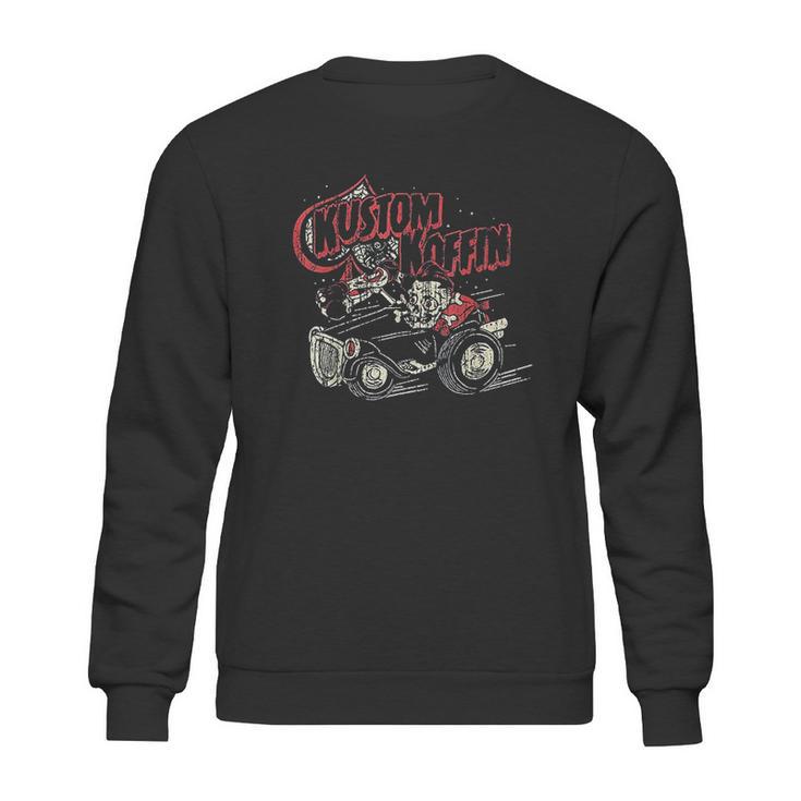 Psychobilly Horror Punk Rock  Hot Rod Gasser Sweatshirt