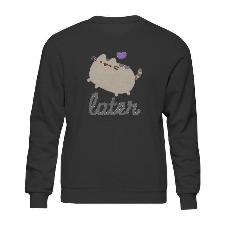 Pusheen Ladies The Catthe Cat Vintage Juniors Sweatshirt