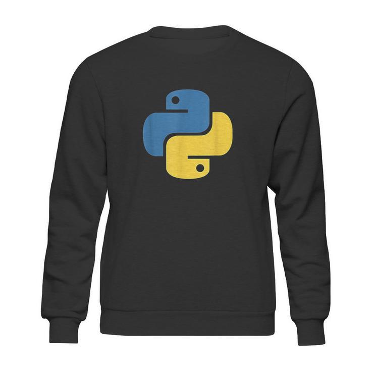 Python Logo For Developers Sweatshirt